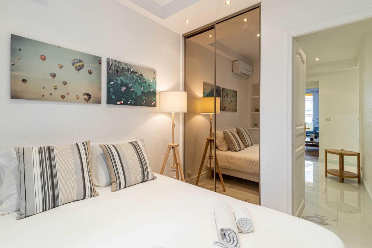 Renovated Apartment 80M2 6P 2Br - Cannes Palm Beach المظهر الخارجي الصورة