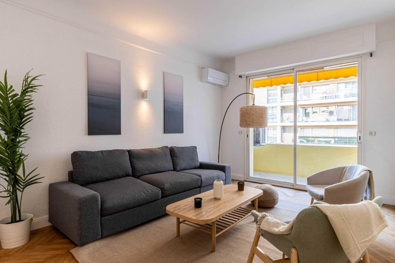 Renovated Apartment 80M2 6P 2Br - Cannes Palm Beach المظهر الخارجي الصورة